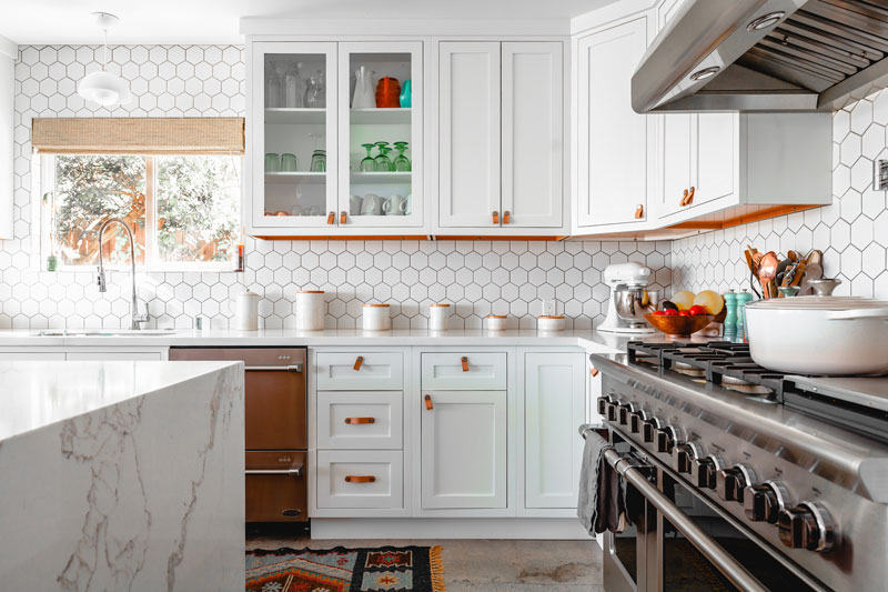 Subway tile backsplash patterns